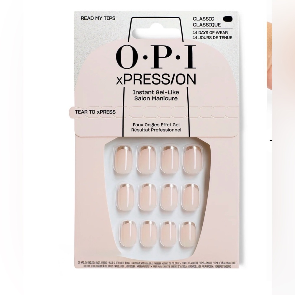 OPI Xpress/On Press On Nails • NIB